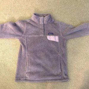 Purple Patagonia Fleece